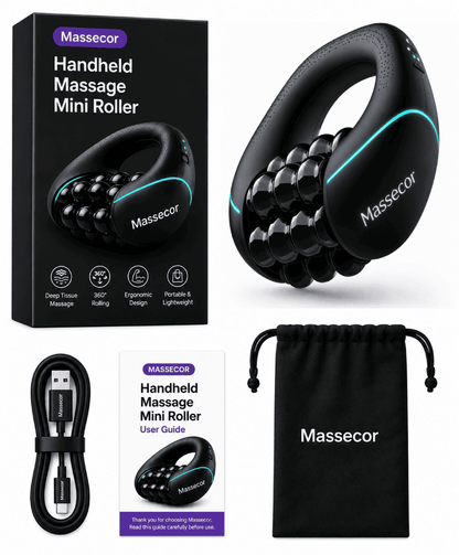 Massecor™ Handheld Massage Mini Roller